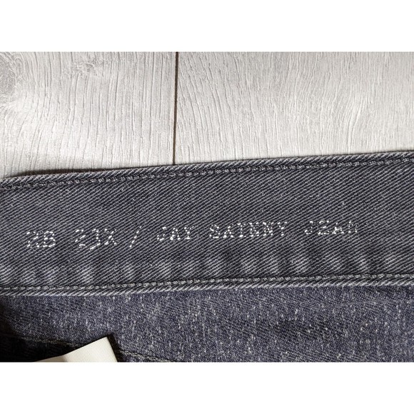 Rag and Bone RB Jay 23x Jeans Slim Leg Button Fly Pullman Gray 31x28 - Picture 7 of 16